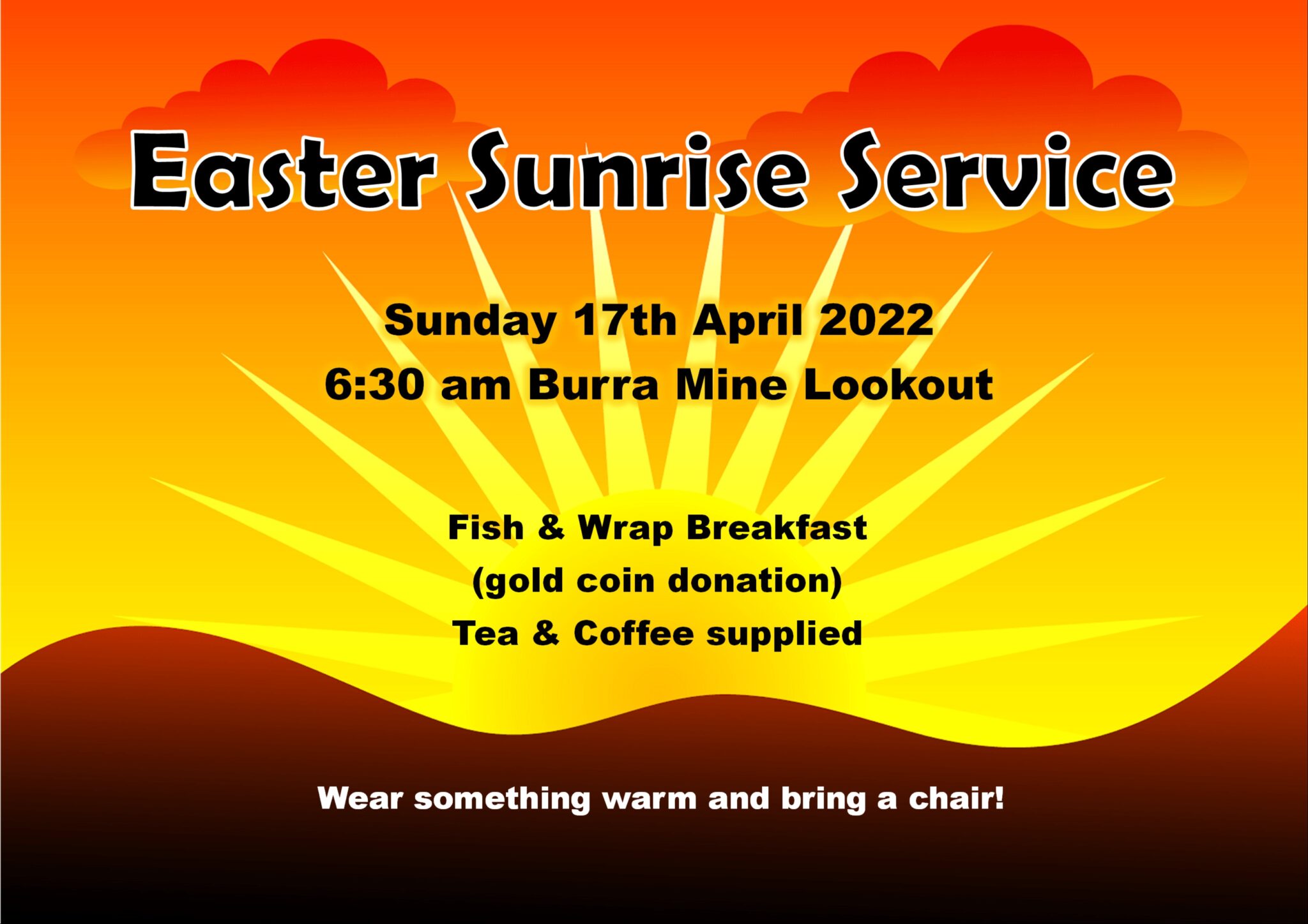 Easter Sunrise Service Visit Burra